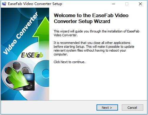 Install EaseFab Video Converter