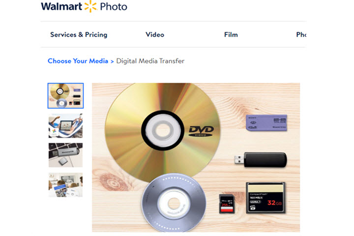 Convert DVD to Digital with Walmart