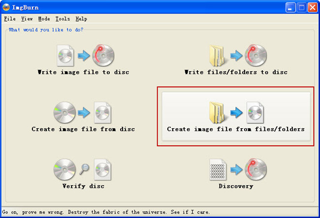 how to create blu ray iso from backup files