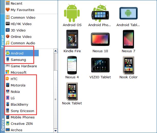 Convert DVDs to Android Playable Formats