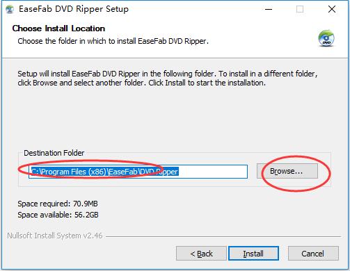 Install EaseFab DVD Ripper