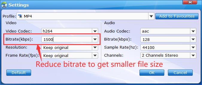 Optimal Settings for ISO to H.264 Conversion