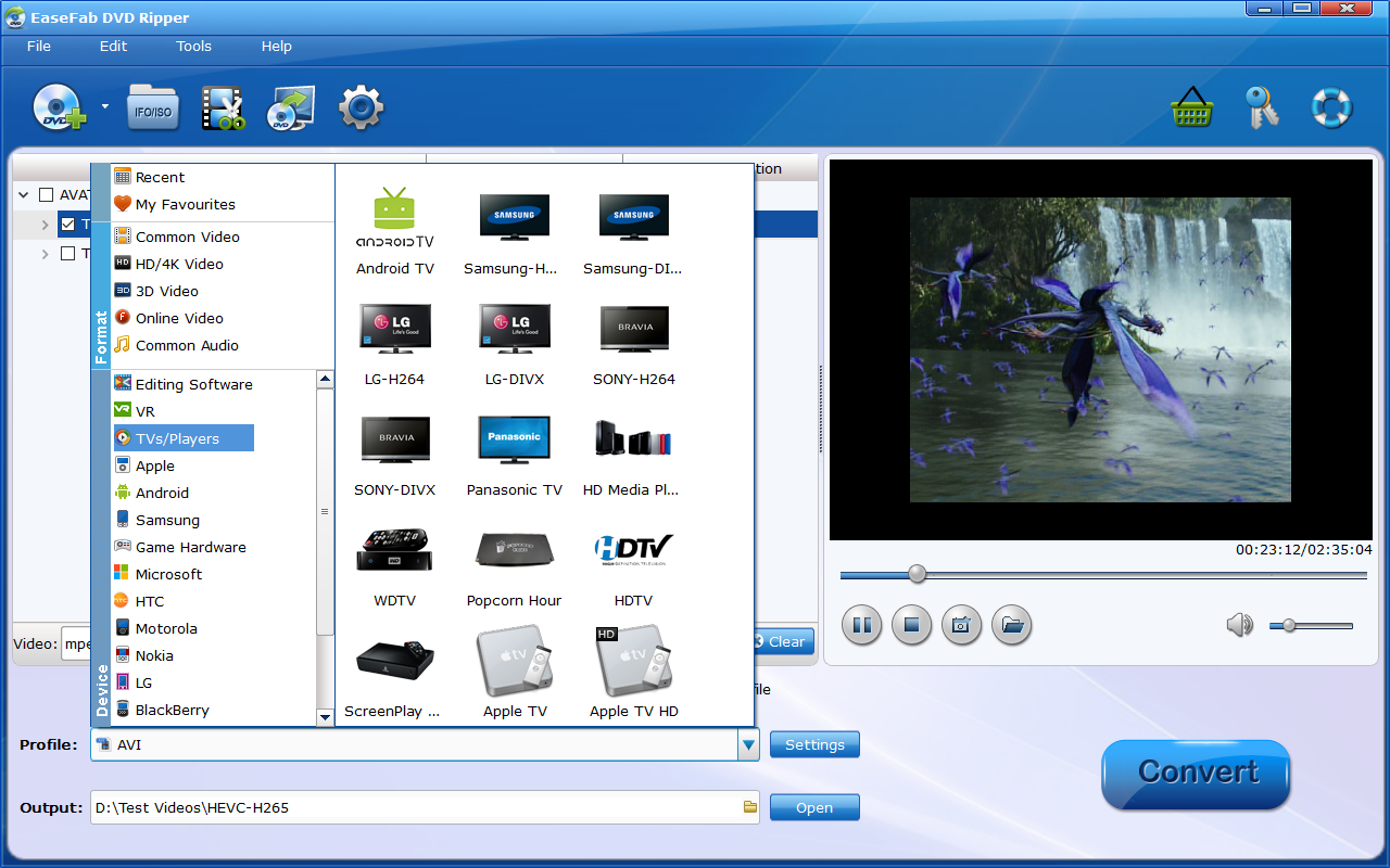 Copy DVD to External Hard Drive for TV