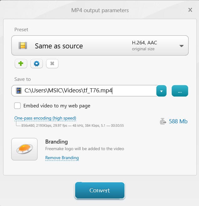 Convert DVD to Digital with Freemake