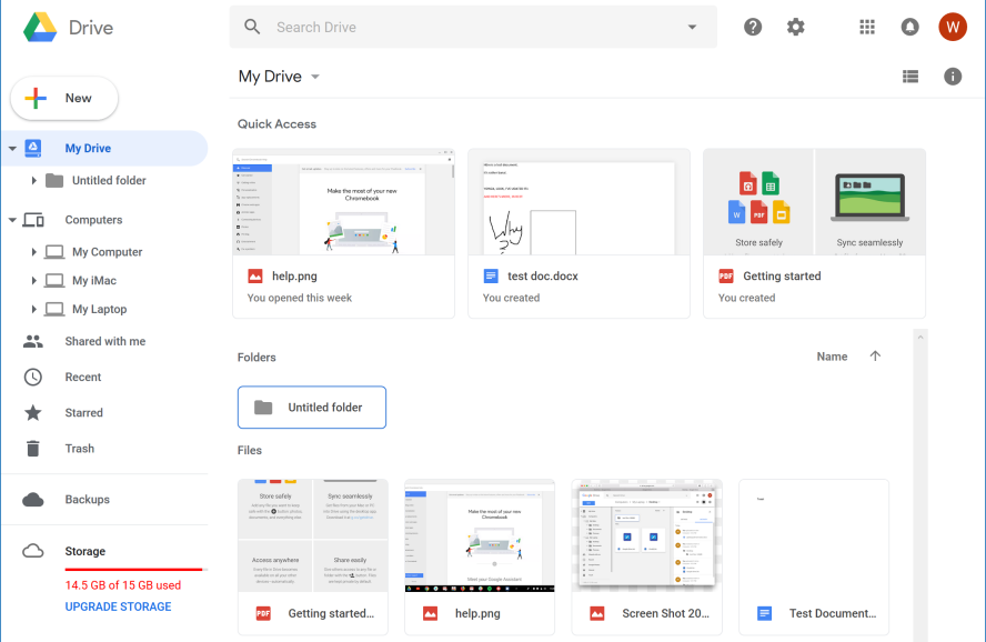 google drive plan