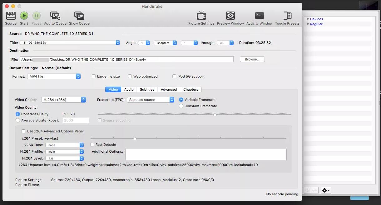 copy dvd to mp4 mac