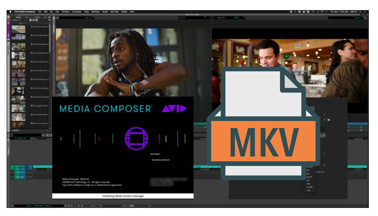 Import MKV files to Avid