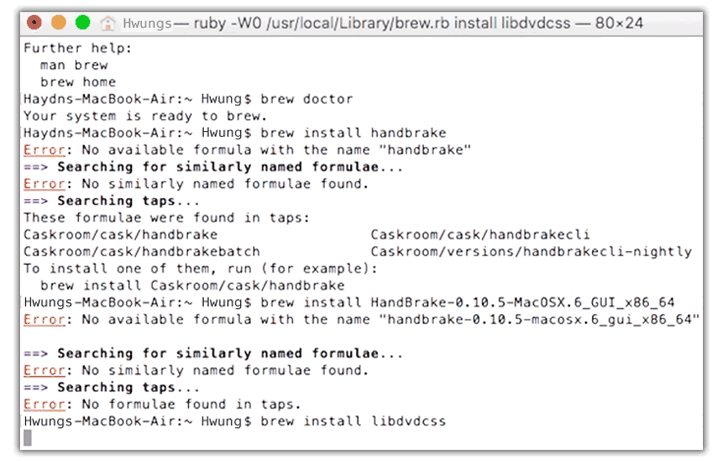 install homebrew on Mac