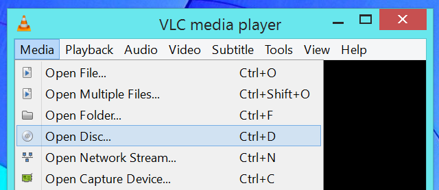 windows 10 autoplay vlc media player when dvd inserted