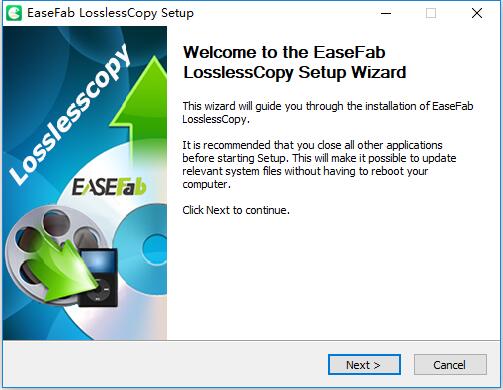 install easefab losslesscopy