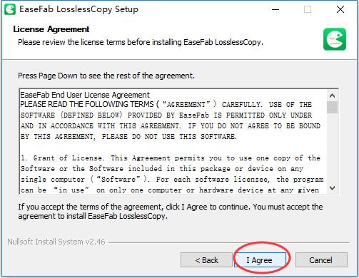 install easefab losslesscopy