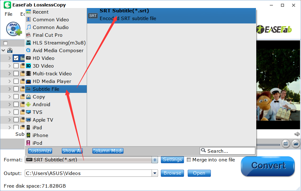 How to extract subtitle file from dvd files