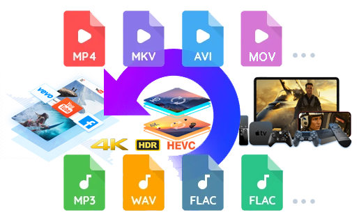 convert all video and audio formats