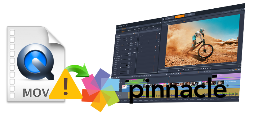 Import MOV File to Pinnacle Studio