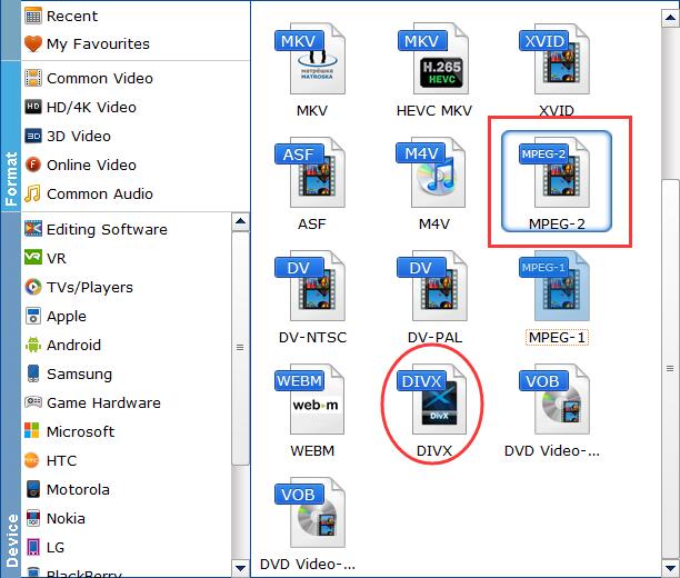 how to convert video files on a dvd