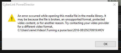 error opening mov files imagej fiji