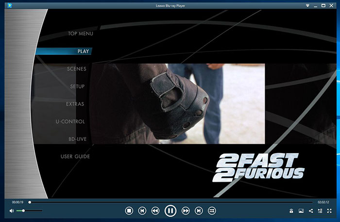 Leawo Blu-ray - Mejor Blu-ray Media Player Software