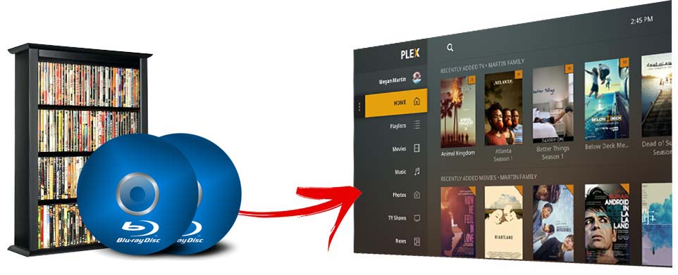 How to Get all Blu rays into Plex Media Sever for Streaming