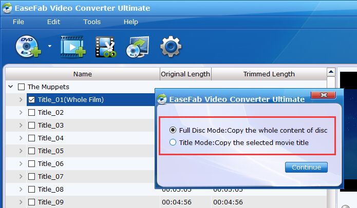 easefab video converter trim