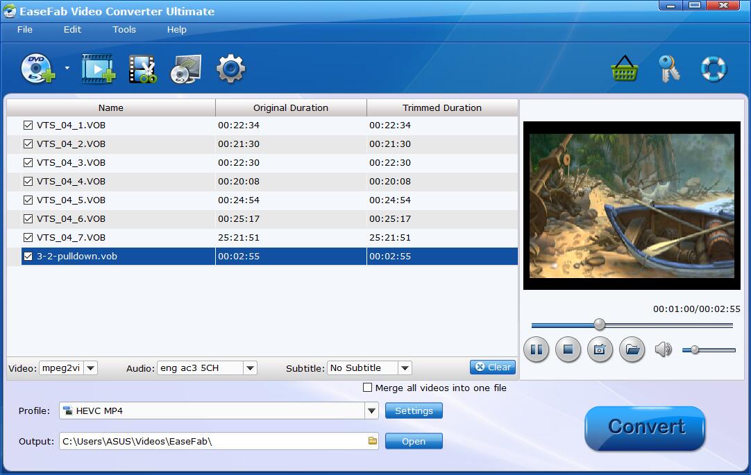 vob file converter to mp4 online