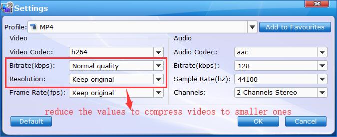 Compress Settings