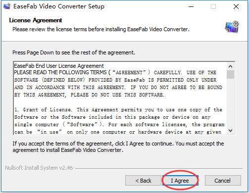 easefab video converter virus